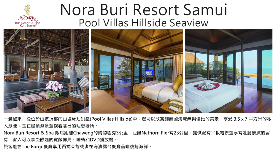 飯店_Nora Buri Resort Samui POOL VILLA HILLSIDE SEAVIEW
