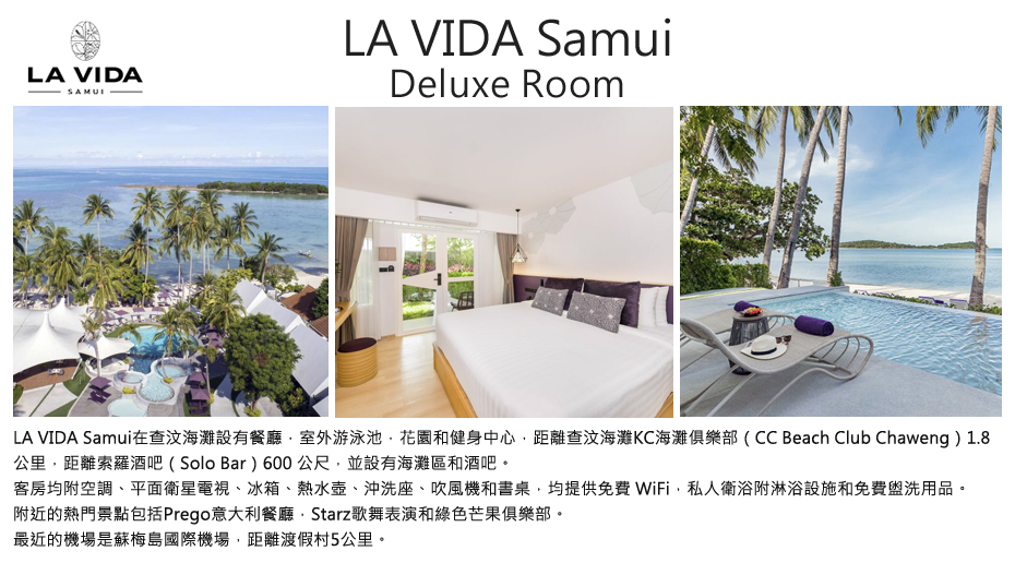 飯店_LA VIDA Samui_Deluxe Room